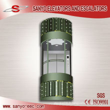 Transparent Glass Sanyo Panoramic Lift